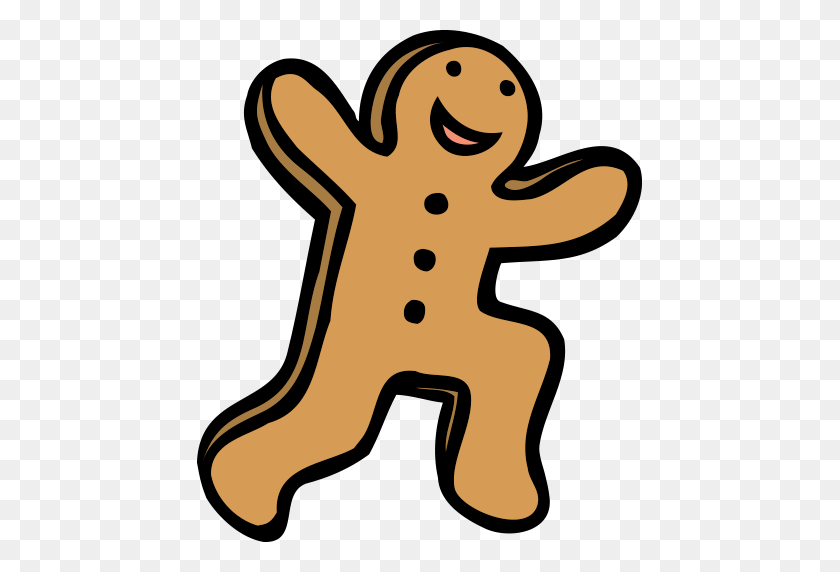 512x512 Recursos Del Plan De Estudios De Sen - Gingerbread Man Clipart