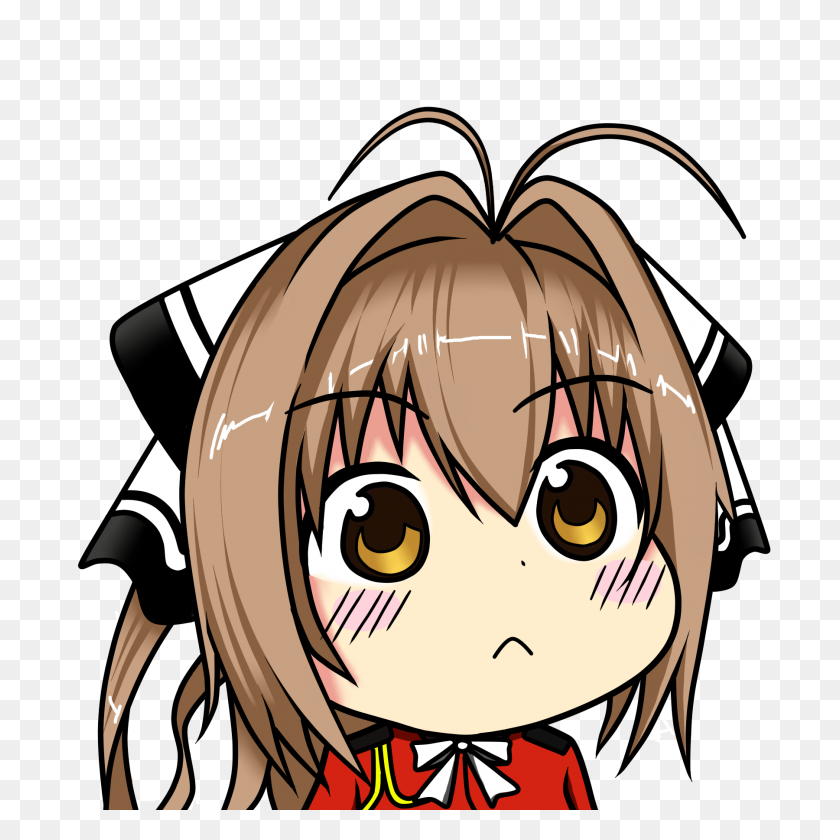 1800x1800 Sento Chibi - Cara Ahegao Png