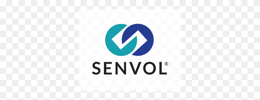330x265 Senvol Logo With White Semi Transparent Background - White Background PNG