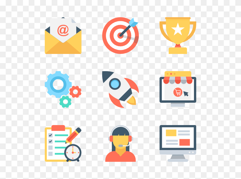 600x564 Seo And Marketing Free Icons - Marketing Icon PNG
