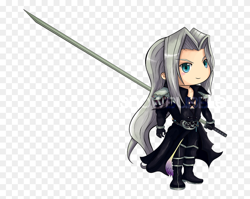 686x610 Sephiroth Png Image Background Png Arts - Sephiroth PNG