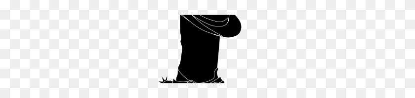 200x140 September Free Clipart Download - Cowboy Boots Clipart Black And White