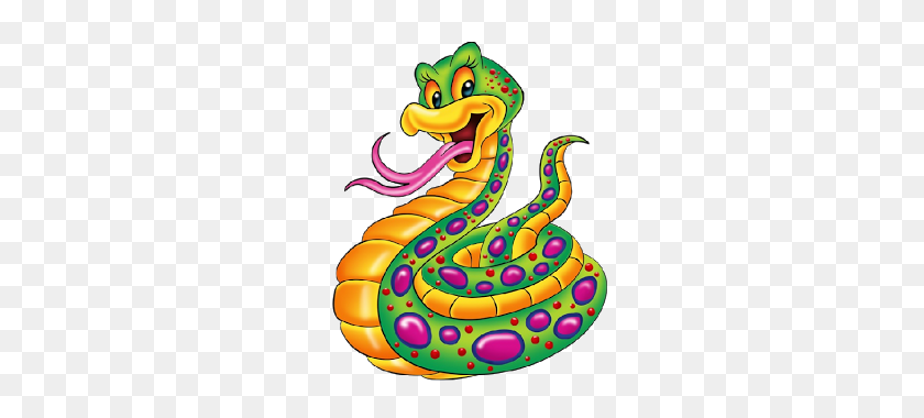 320x320 Serpent Clipart Animated - Snake Cartoon PNG