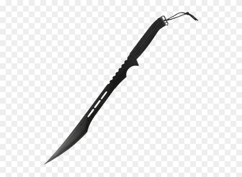 555x555 Serrated Tactical Ninja Sword - Ninja Sword PNG