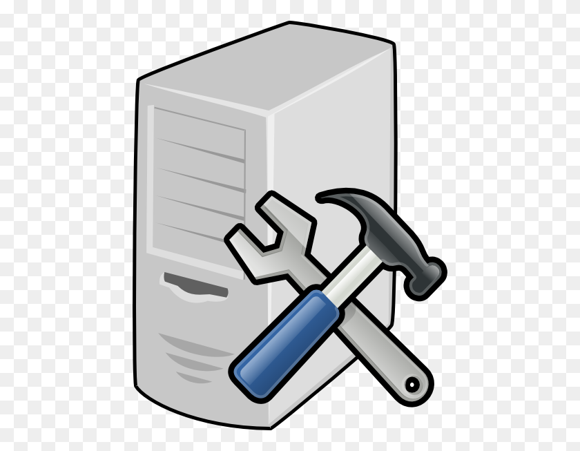 456x593 Server Icon Clip Art - Infrastructure Clipart