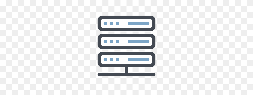 256x256 Server Vector Image - Server Icon PNG