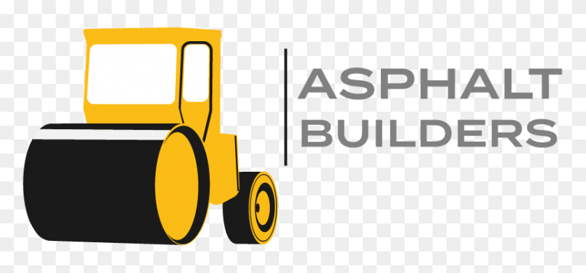 833x354 Services Asphalt Builders - Paving Clipart
