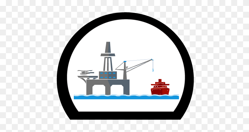 483x387 Services Mosco - Oil Rig Clipart