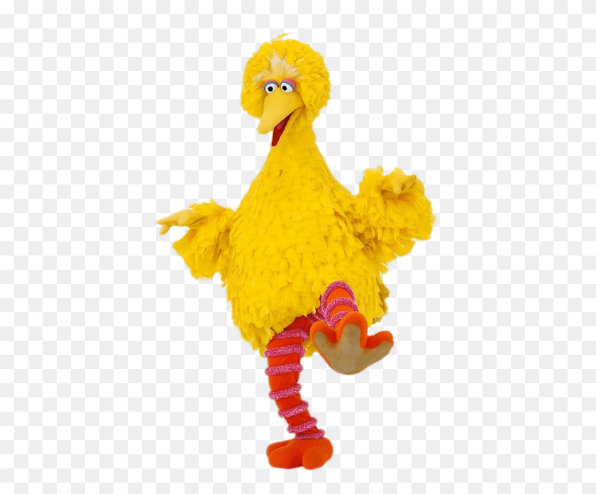 477x636 Sesame Street Big Bird On One Leg Transparent Png - Big Bird PNG