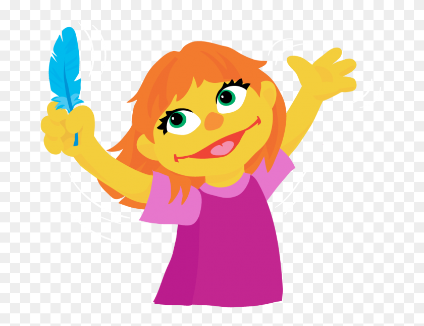 1065x799 Barrio Sésamo 'Presenta Un Nuevo Personaje Muppet Con Autismo Wglt - Abby Cadabby Clipart