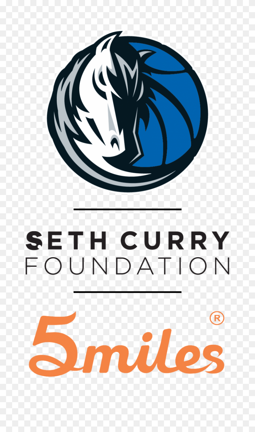 810x1411 Seth Curry Foundation, The Dallas Mavericks And Mark Cuban - Dallas Mavericks Logo PNG