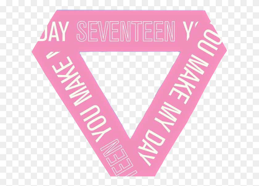 635x543 Seventeen 'you Make My Day' Logo Seventeen Svt K - Seventeen Logo PNG