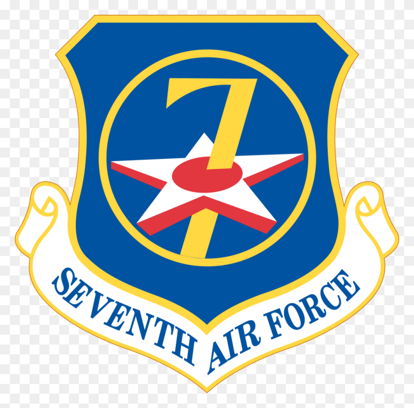 1000x987 Séptima Fuerza Aérea - Emblema Png