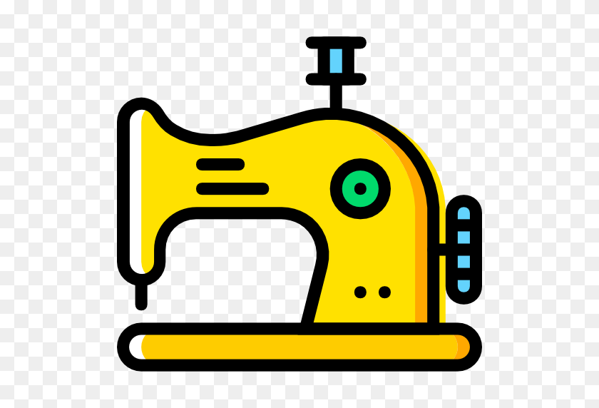 512x512 Sewing Machine - Sewing Clip Art Free