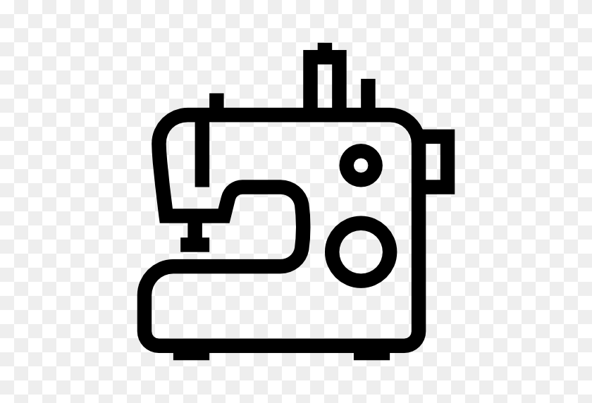 512x512 Sewing Machine Icon - Sewing Clip Art Free