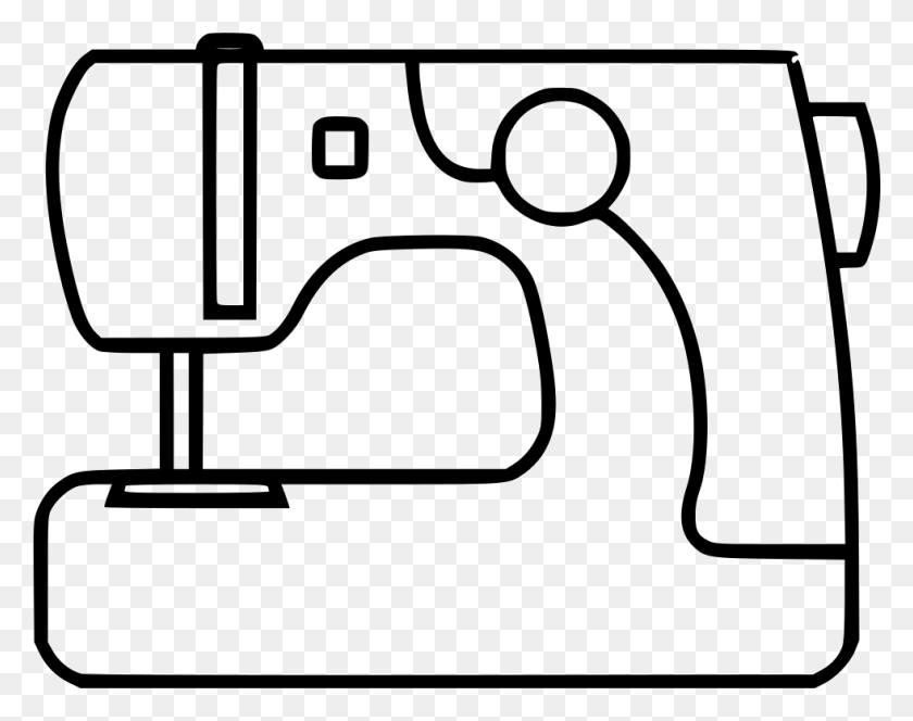 981x760 Sewing Machine Png Icon Free Download - Sewing Clip Art Free