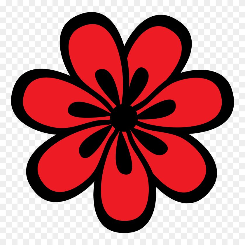 1500x1500 Sgblogosfera Mariquita Flowers - Декоративный Свиток Клипарт