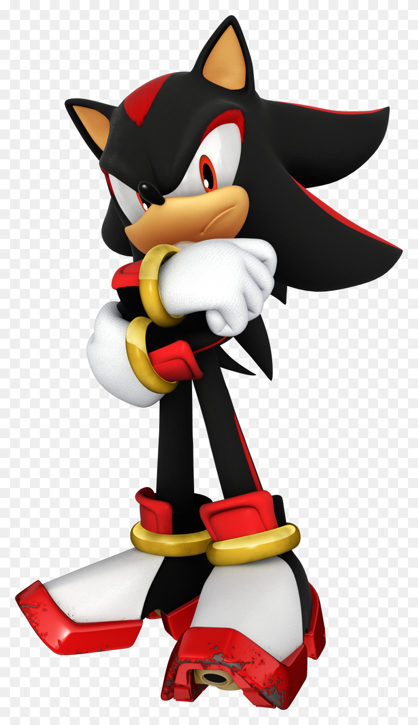 2079x3722 Shadow The Hedgehog From The Sonic Series - Video Game Characters PNG