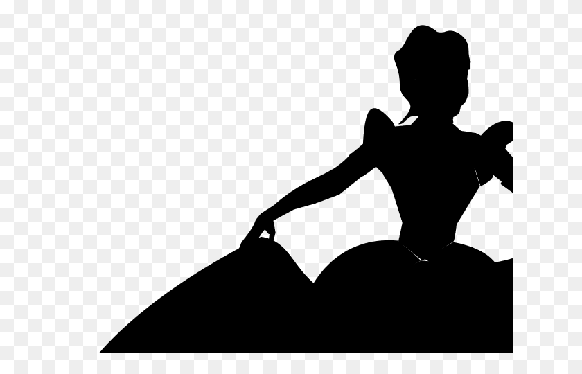 640x480 Shadows Clipart Disney Princess - Disney Princess Clipart Black And White