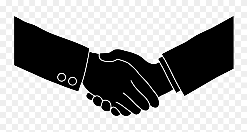 4542x2264 Shake Hand Clipart - Cupped Hands Clipart