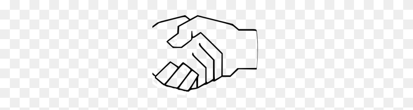 220x165 Shake Hands Clip Art Comics Handshake Shake Hands Business Man - Cooperation Clipart
