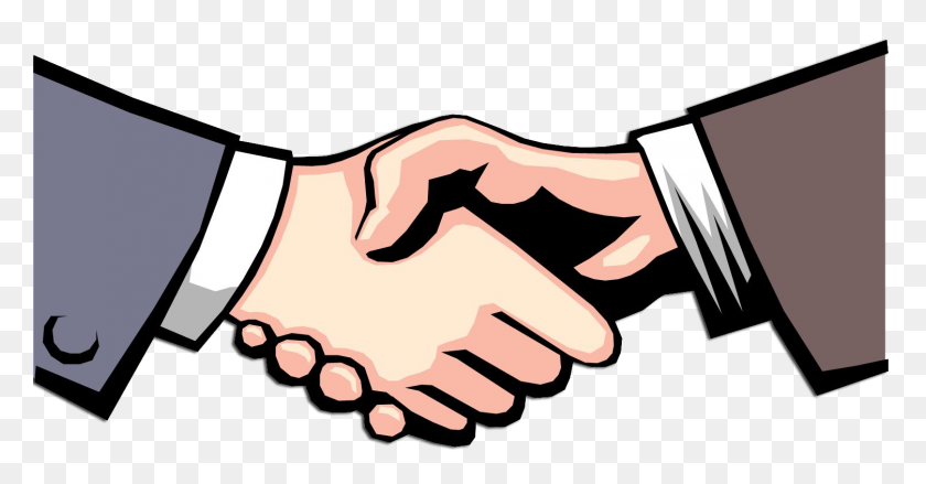 1503x731 Shake Hands Clipart Group With Items - Clipart Businessmen