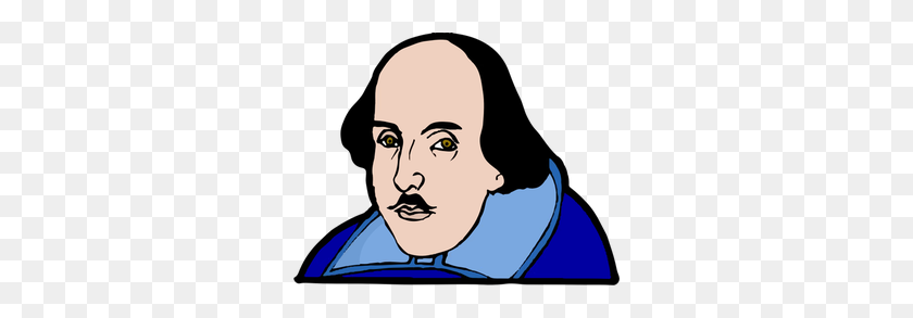 300x233 Шекспир Free Clipart - Уильям Шекспир Клипарт