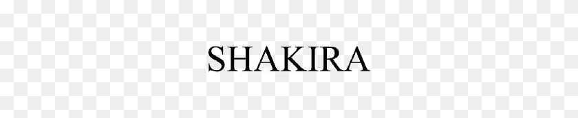 268x112 Shakira Album Logo - Shakira PNG