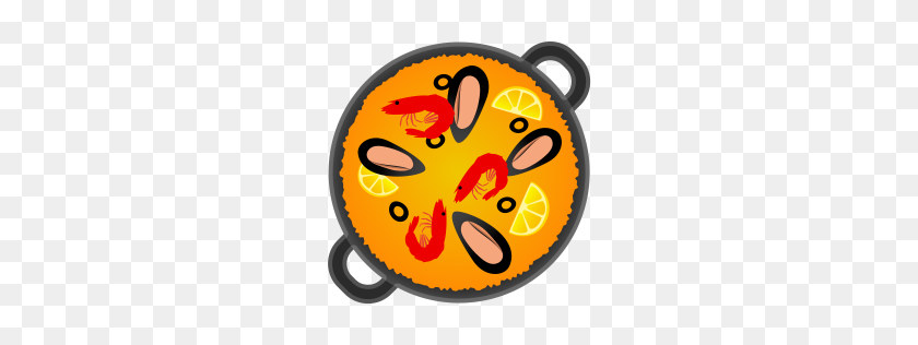 256x256 Shallow Pan Of Food Icon Noto Emoji Food Drink Iconset Google - Food Emoji PNG