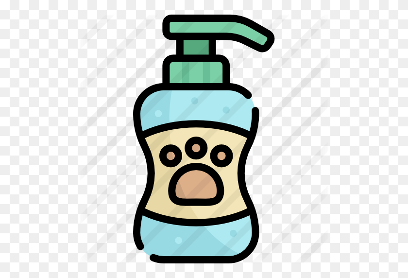 512x512 Shampoo - Shampoo Bottle Clipart