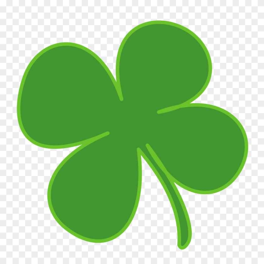 800x800 Shamrock Irish St Patrick's Day Four Leaf Clover - 3 Leaf Clover Clip Art