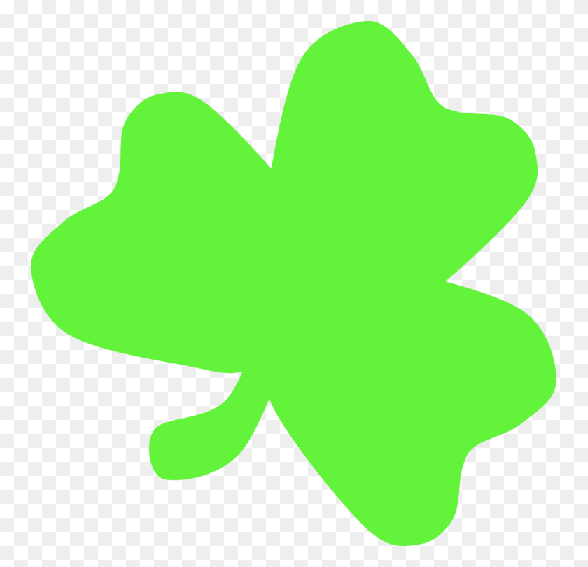 751x750 Shamrock Saint Patrick's Day Green Clover - Free Shamrock Clip Art