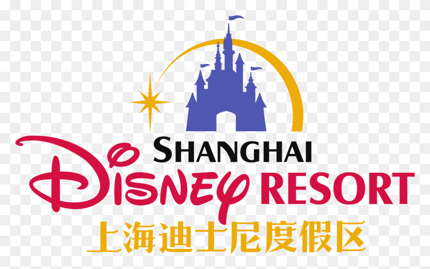 1200x716 Shanghai Disney Resort - Logotipo De Disneyland Png