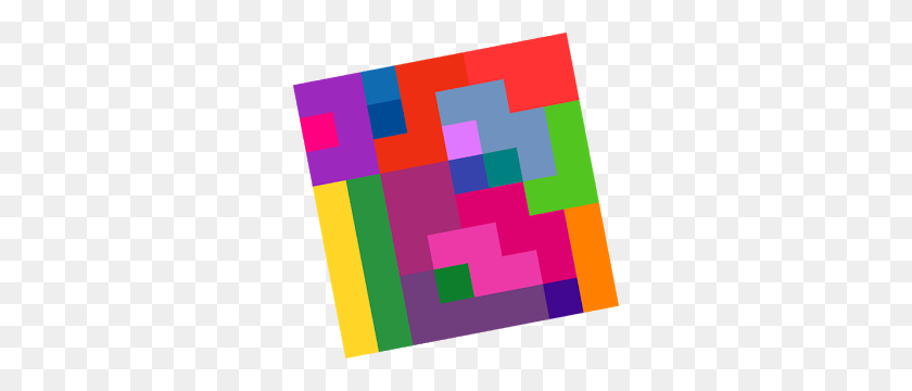 300x300 Shape Up Es Una Versión Moderna Del Tetris - Tetris Png