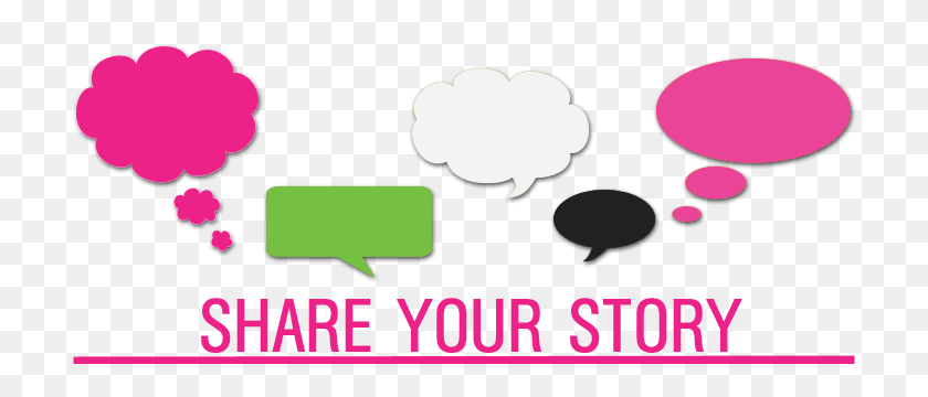 710x300 Share Your Story Be Prepared Period - Tampon Clipart