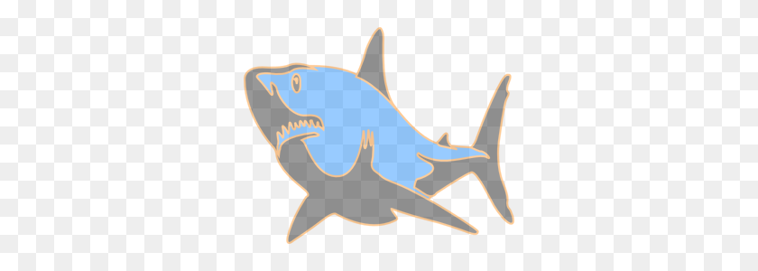 300x240 Shark Png, Clip Art For Web - Tiger Shark Clipart