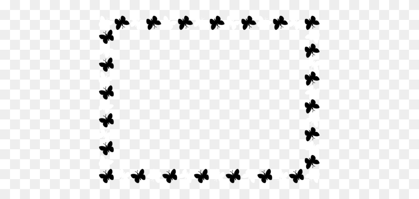 447x340 Shark Silhouette Drawing Computer Icons Black - Haunted House Clipart Black And White