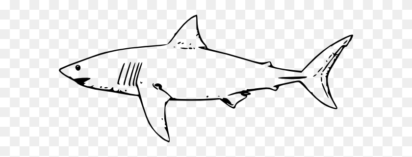 600x262 Shark Wheatpaste Luke Clip Art - Shark Attack Clipart