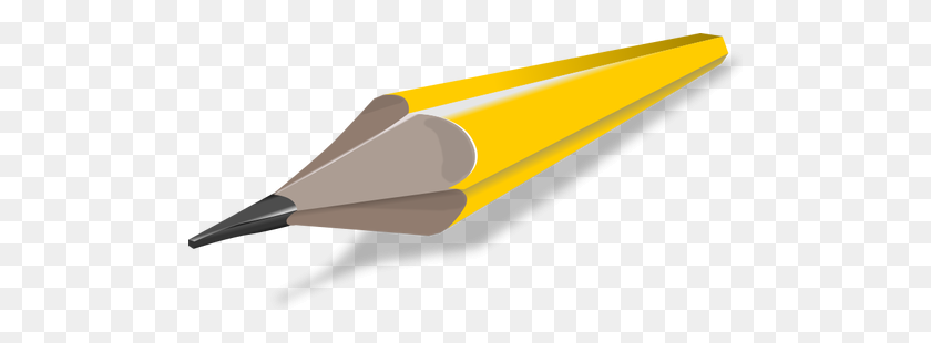 500x250 Sharp Pencil - Sharp Pencil Clipart