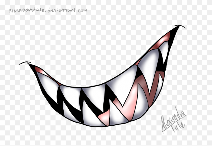 840x563 Sharp Teeth Clipart - Sharp Teeth PNG