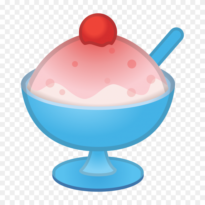 1024x1024 Значок Бритого Льда Ното Смайлики Набор Иконок Для Еды И Напитков Google - Лед Png
