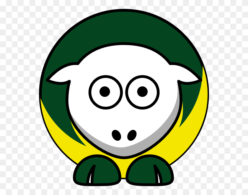 576x600 Sheep - Oregon Ducks Logo PNG