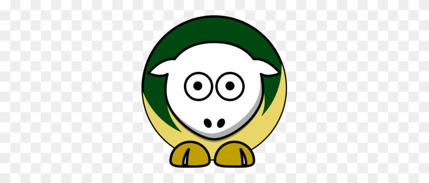 285x299 Sheep - Valley Clipart