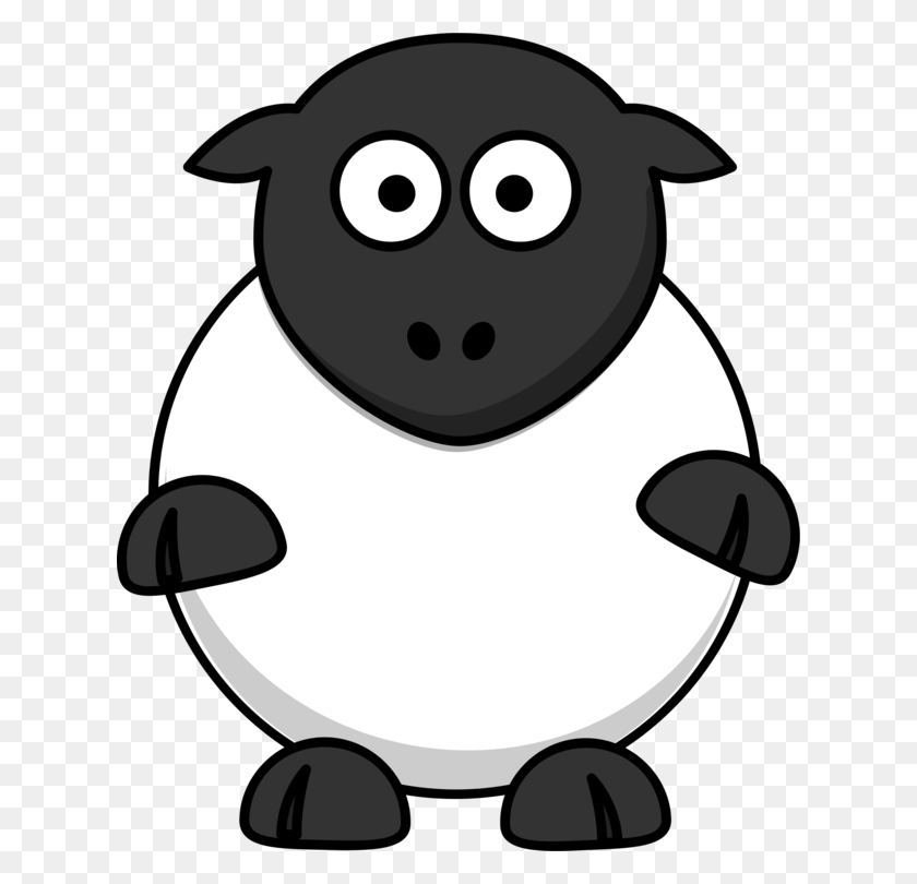 626x750 Sheep Cartoon Drawing Line Art Computer Icons - Yak Clipart Black And White