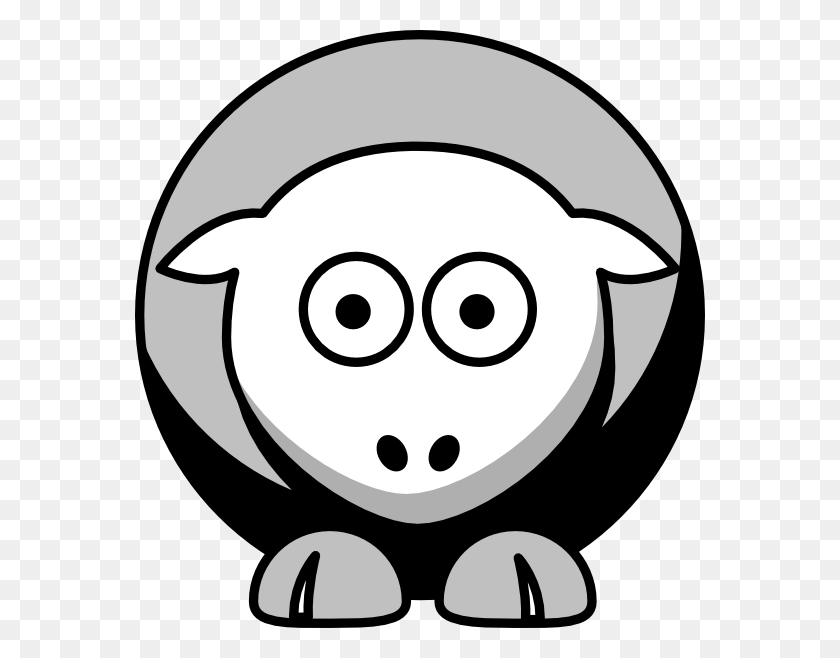 570x598 Овцы Чикаго Уайт Сокс Командные Цвета Картинки Скачать - Овцы Черно-Белый Клипарт