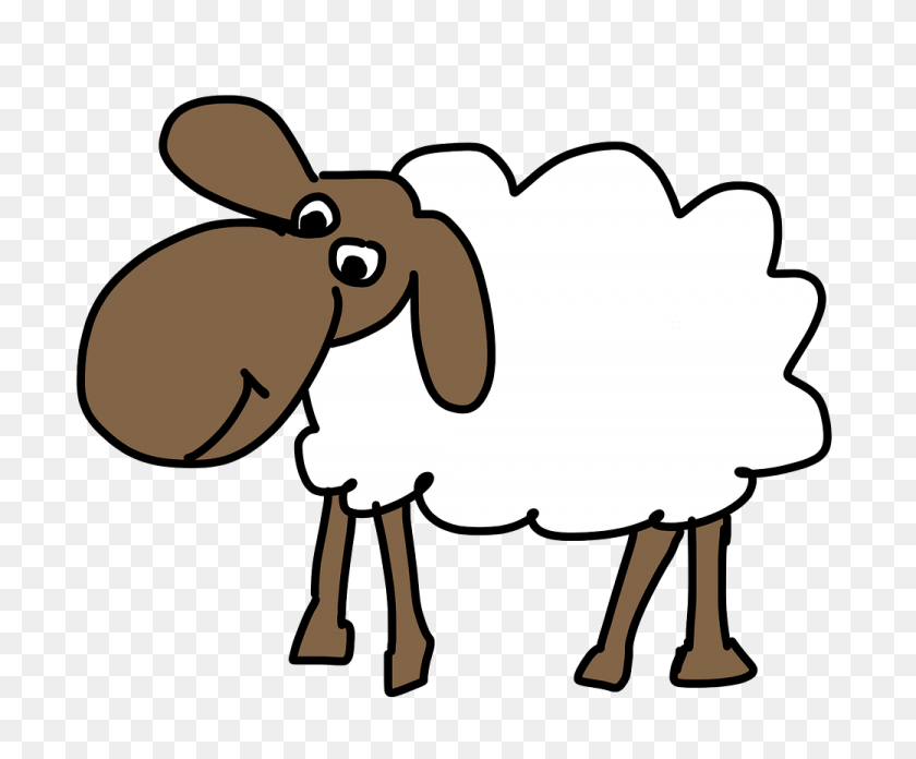1040x849 Sheep Clipart - Feed The Dog Clipart