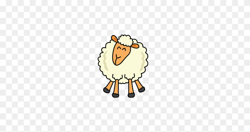 215x382 Sheep Clipart Easy - Sheep Clipart Outline