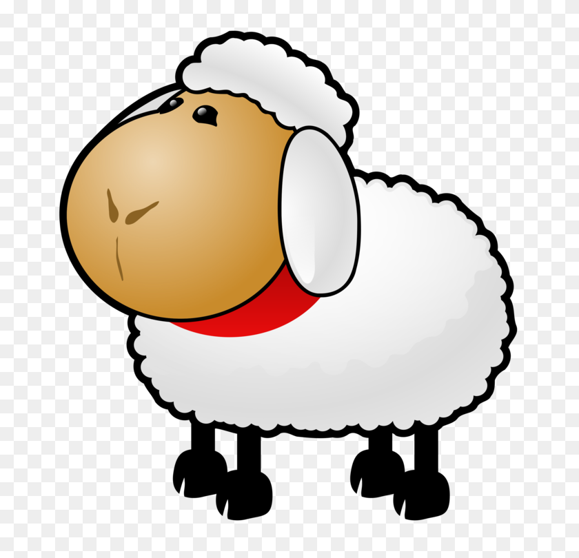 750x750 Овца Коза Рисунок Шерсти - Голова Овцы Клипарт