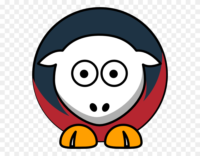570x598 Овцы Команды Майами Хит Цвета Клипарт Скачать - Логотип Майами Хит Png