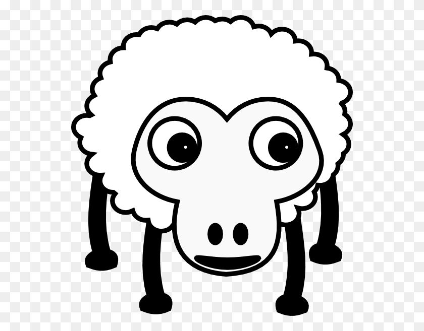 558x597 Sheep Png, Clip Art For Web - Sheep Clipart